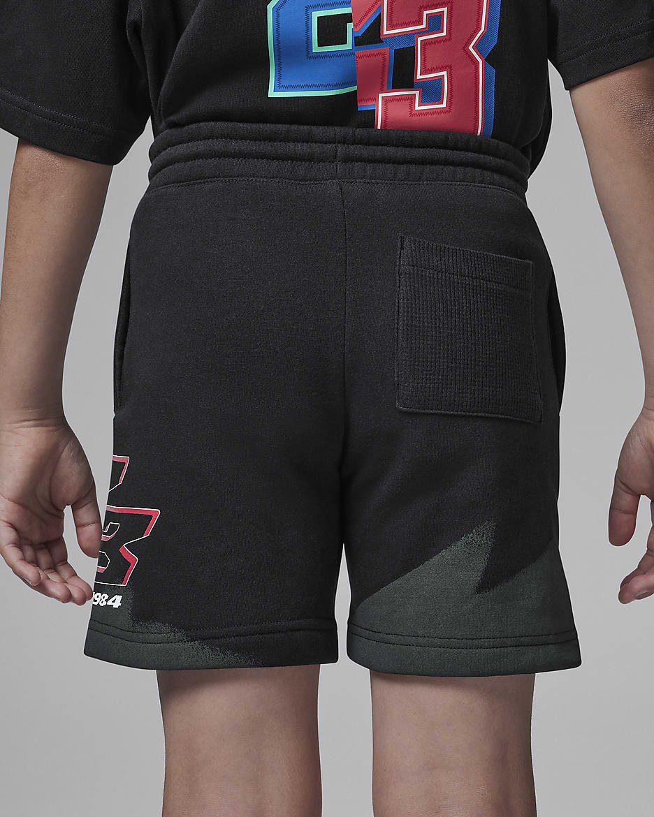 Jordan fleece shorts black store